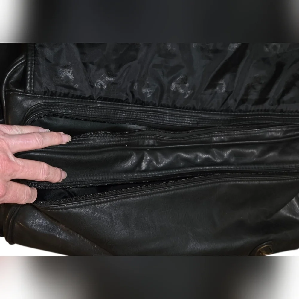 Black Leather Duffel Bag 2012 Allstate BCS National Championship Game